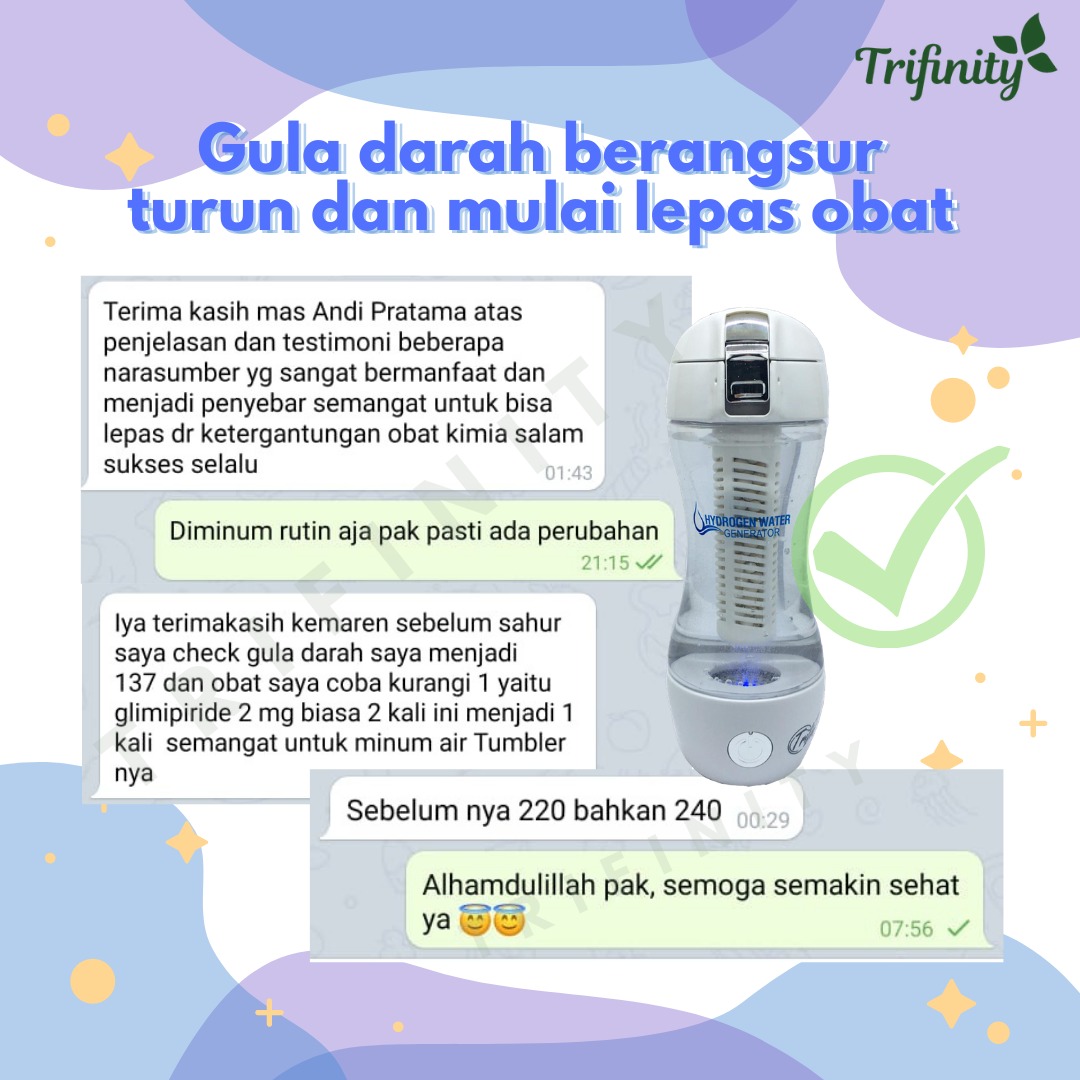 Testimoni Diabetes Botol Trifinity