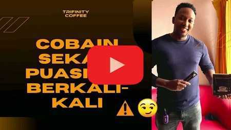 Trifinity kopi ginseng stamina kuat tahan lama  pria dan wanita Direview oleh Omar dari Ethiopia, Afrika